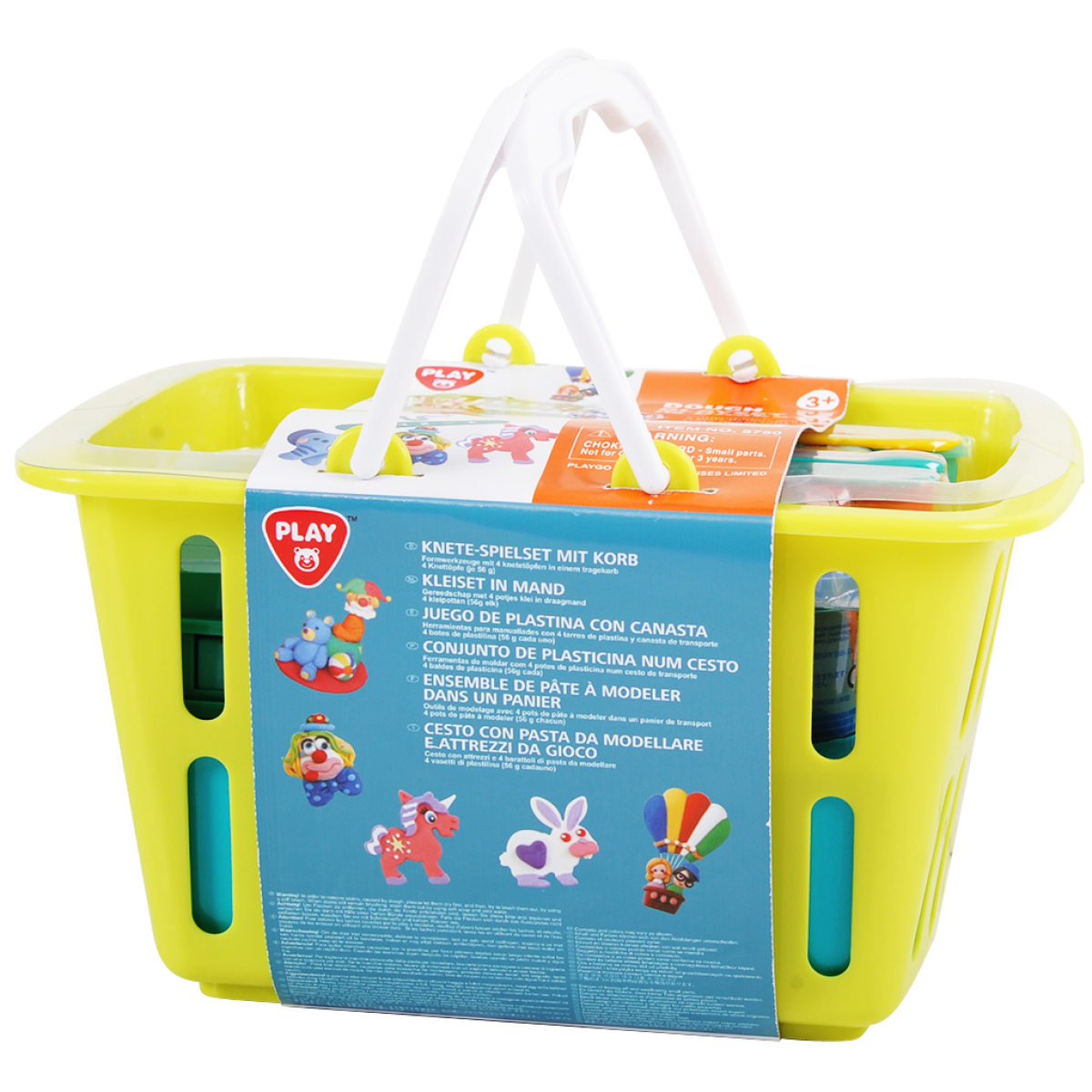 Playgo ของเล่นเสริมพัฒนาการ โดว์เซ็ตตระกร้า (PG-8750)