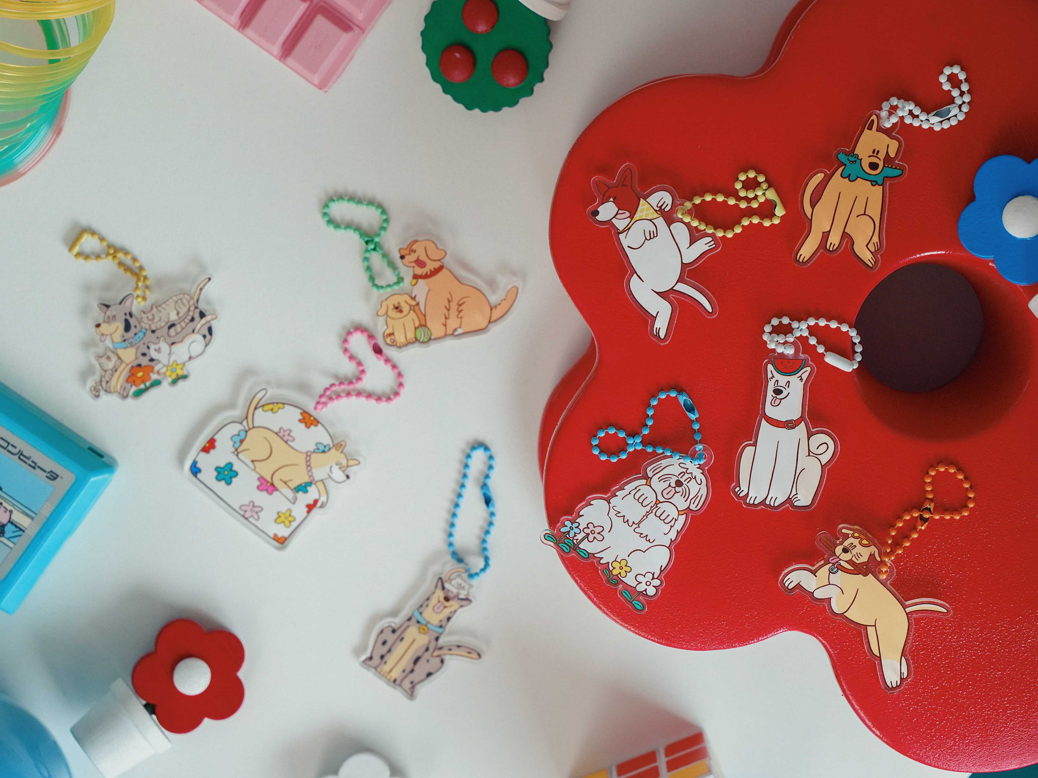 พวงกุญแจคาแรคเตอร์ น่ารักๆ บ้าน Gluta Story