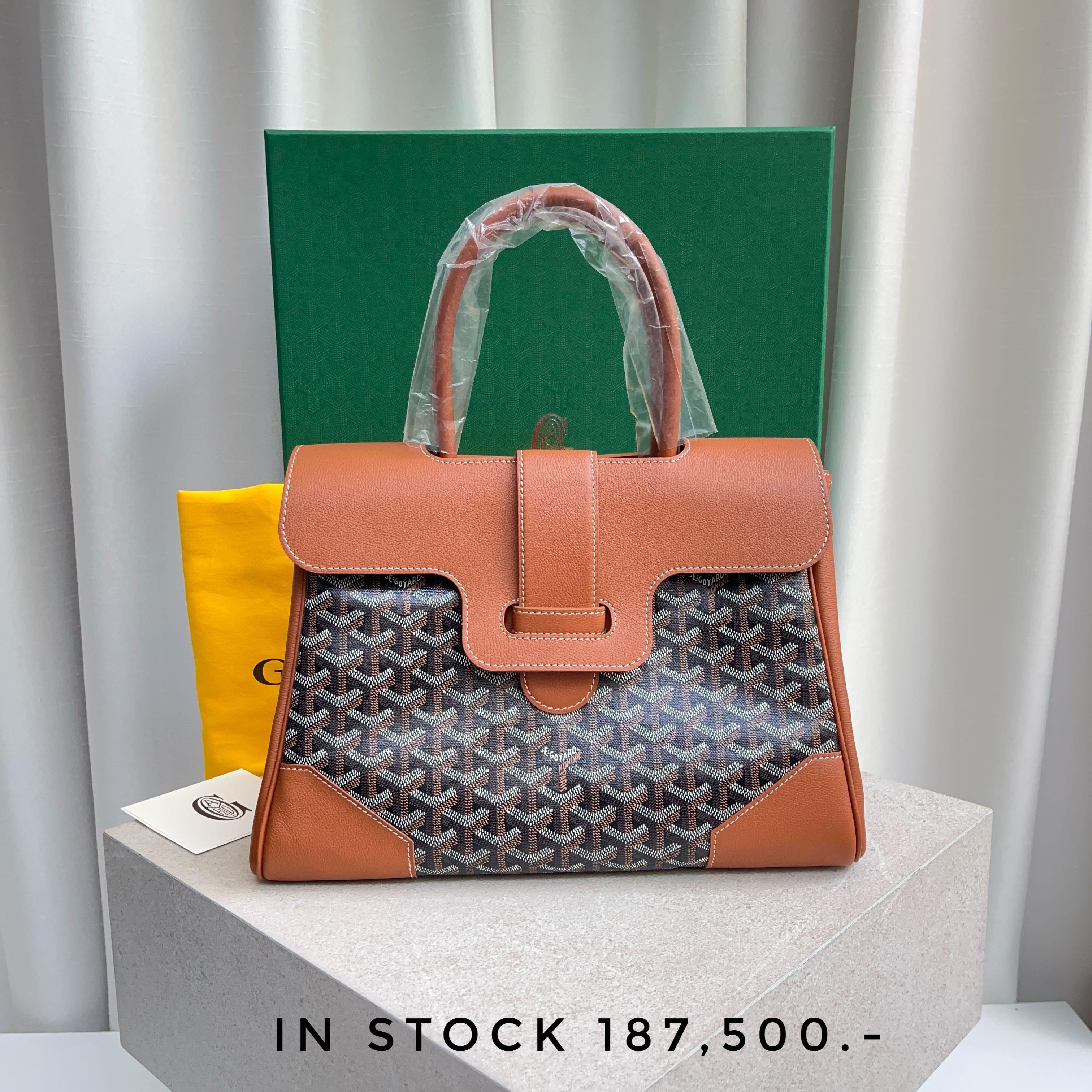 Goyard Saïgon Tote Bag Tan