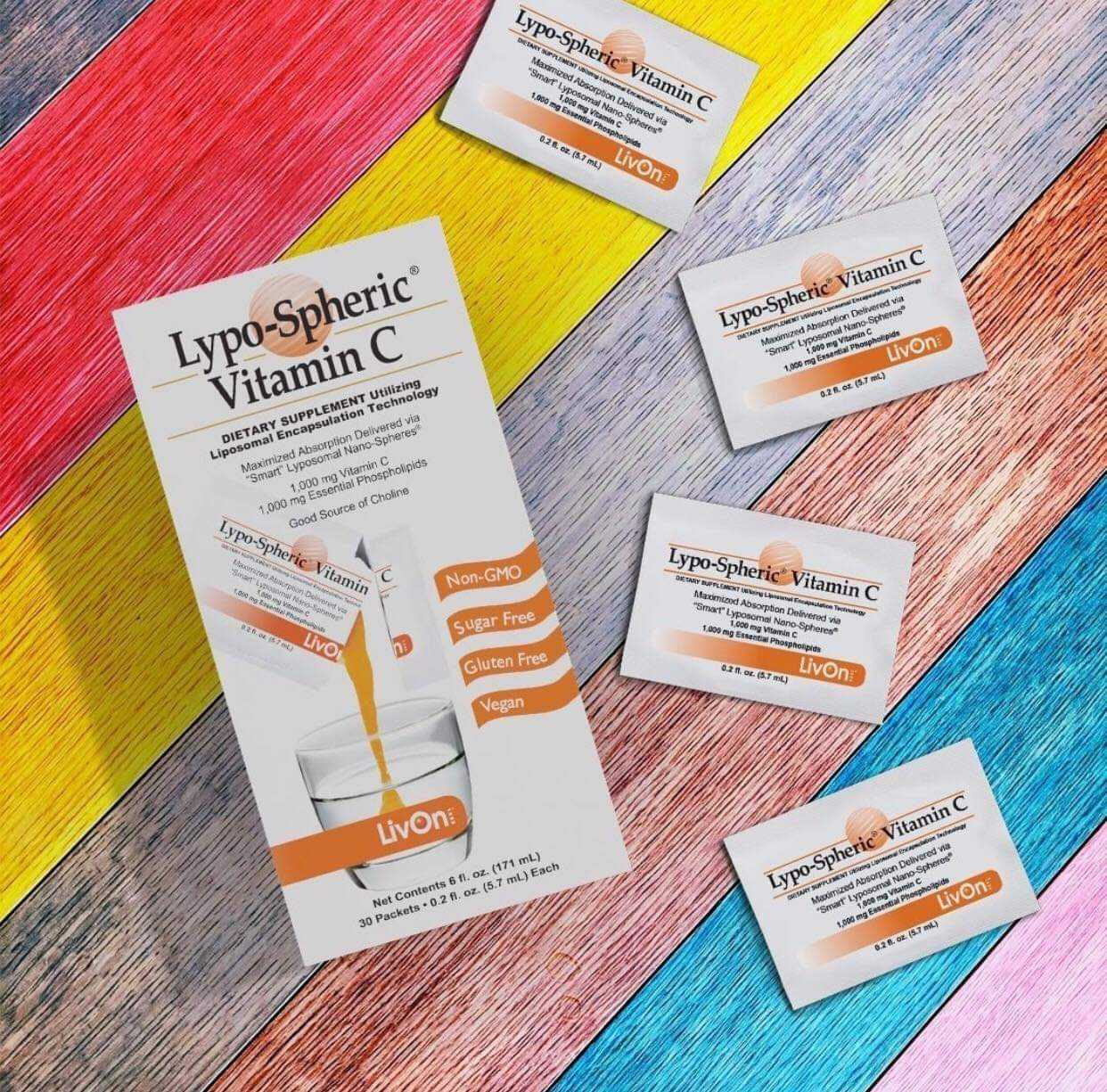 Lypo-Spheric™  Lyposomal Vitamin C 1000 mg 30 Packets