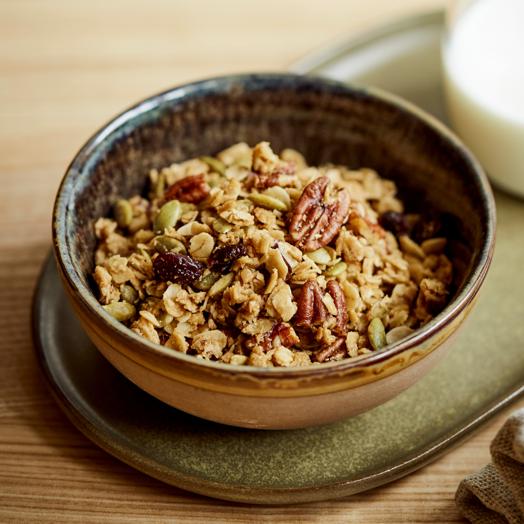 Homemade Olive Oil Granola