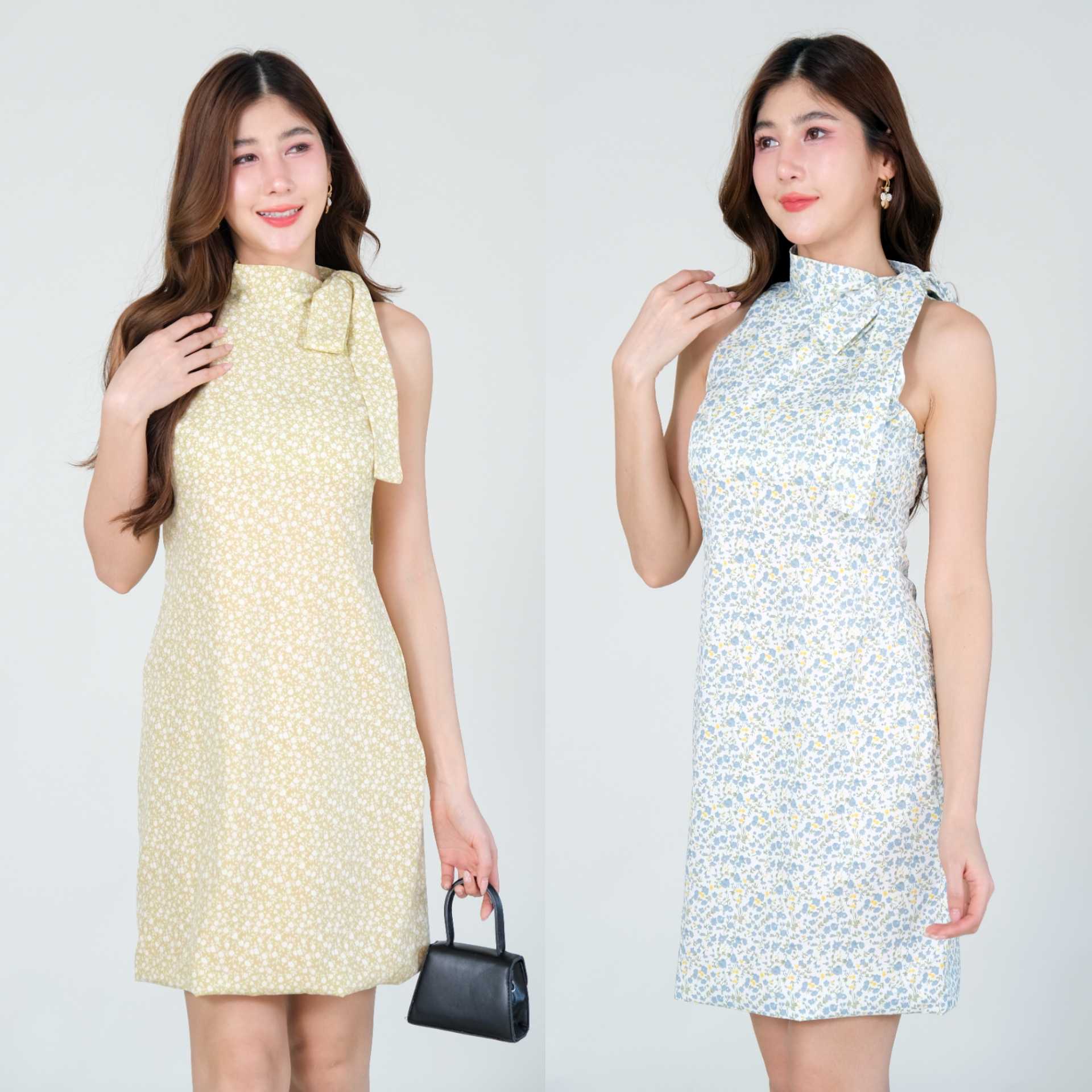 (พร้อมส่ง) Sista Box Puvarina Floral Dress