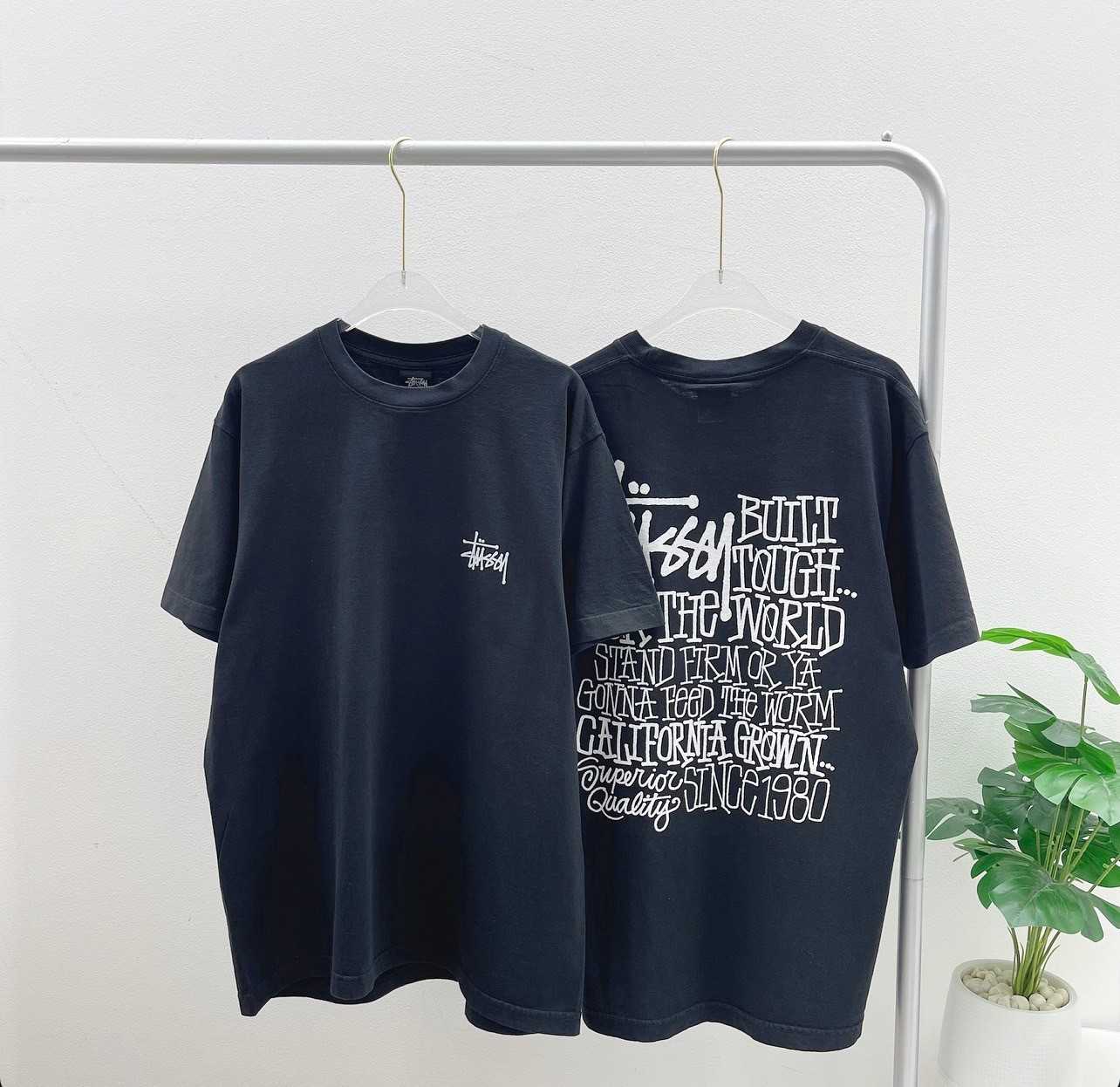 Stussy CALIFORNIA GROWN TEE (Black)