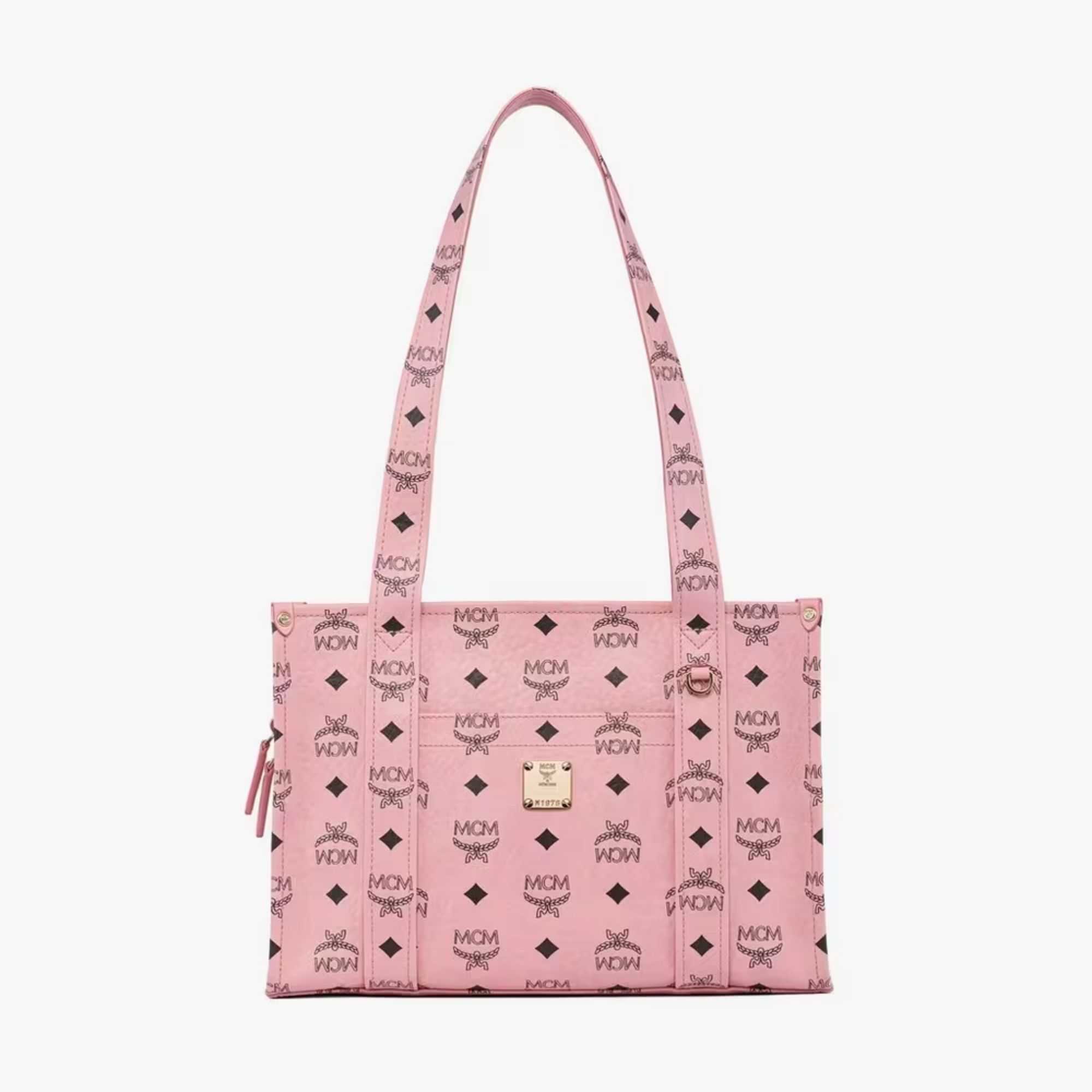 Small Aren School Bag Tote in Visetos