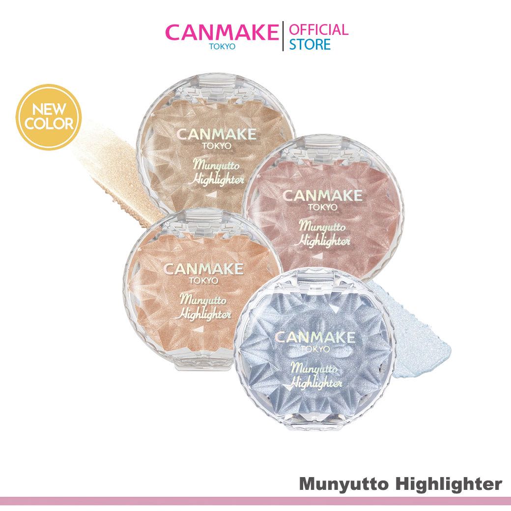 Canmake Munyutto Highlighter (3.8 g) ไฮไลท์เนื้อเจลลี่ เนียนนุ่ม