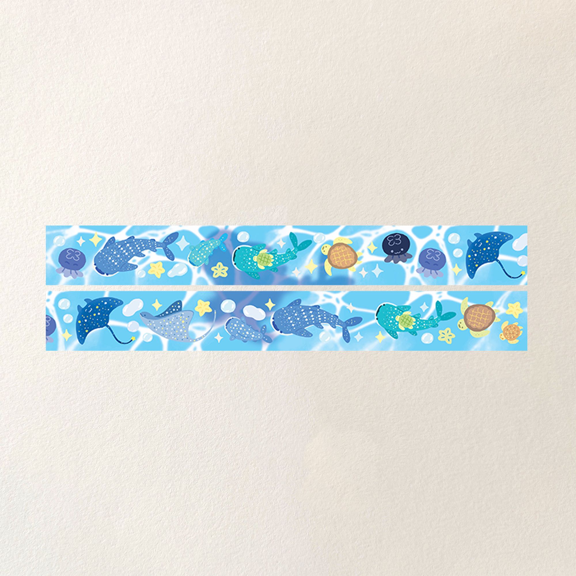 Kira whale shark masking tape