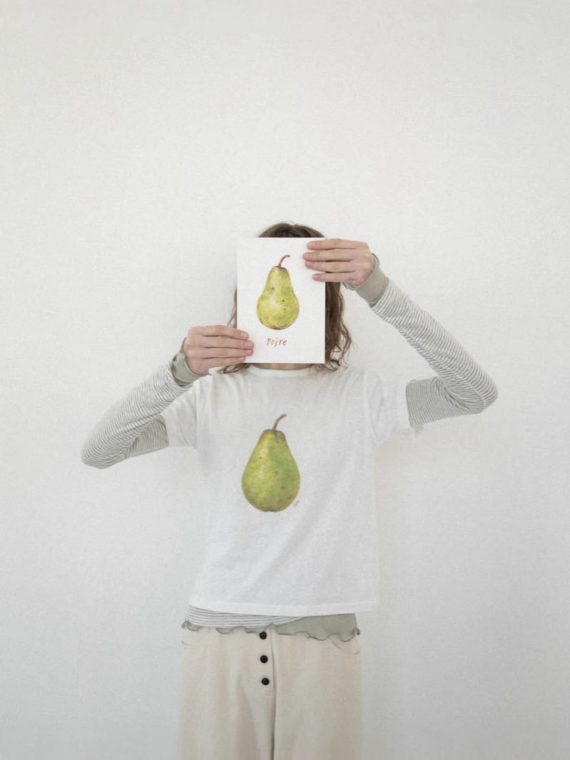 พร้อมส่ง Fleta 🥑Printed Cotton Tee (Made in Korea🇰🇷)