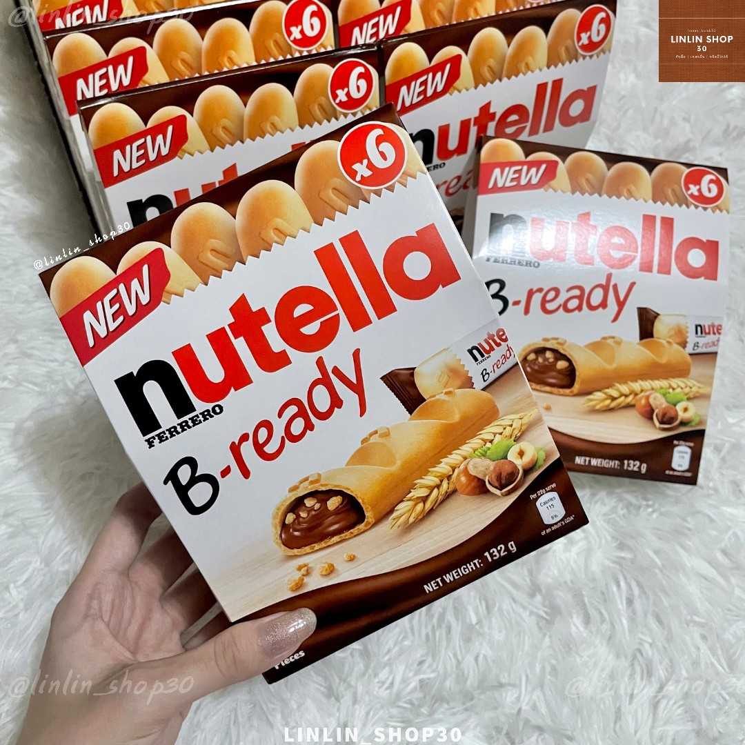 นูเทลล่าบี Nutella b-ready กล่อง.6 ชิ้น