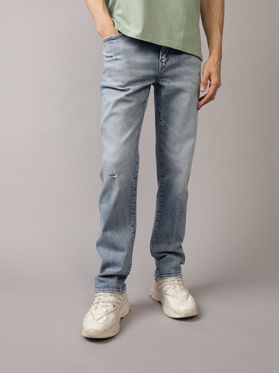 กางเกงยีนส์ ผู้ชาย INTL EXCLUSIVE MEDIUM SLIM STRAIGHT ( 011-6900-936 )