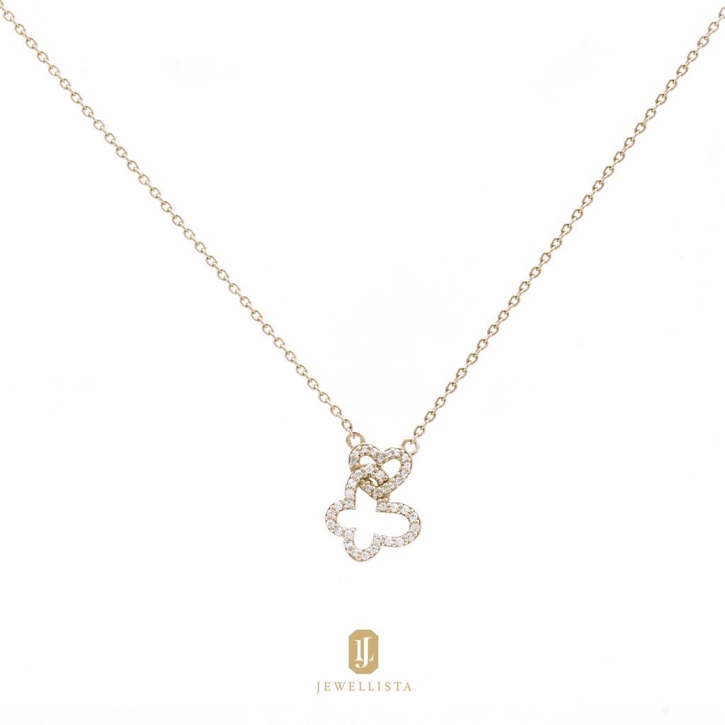 Jewellista จี้พร้อมสร้อยเงินแท้ Amelia