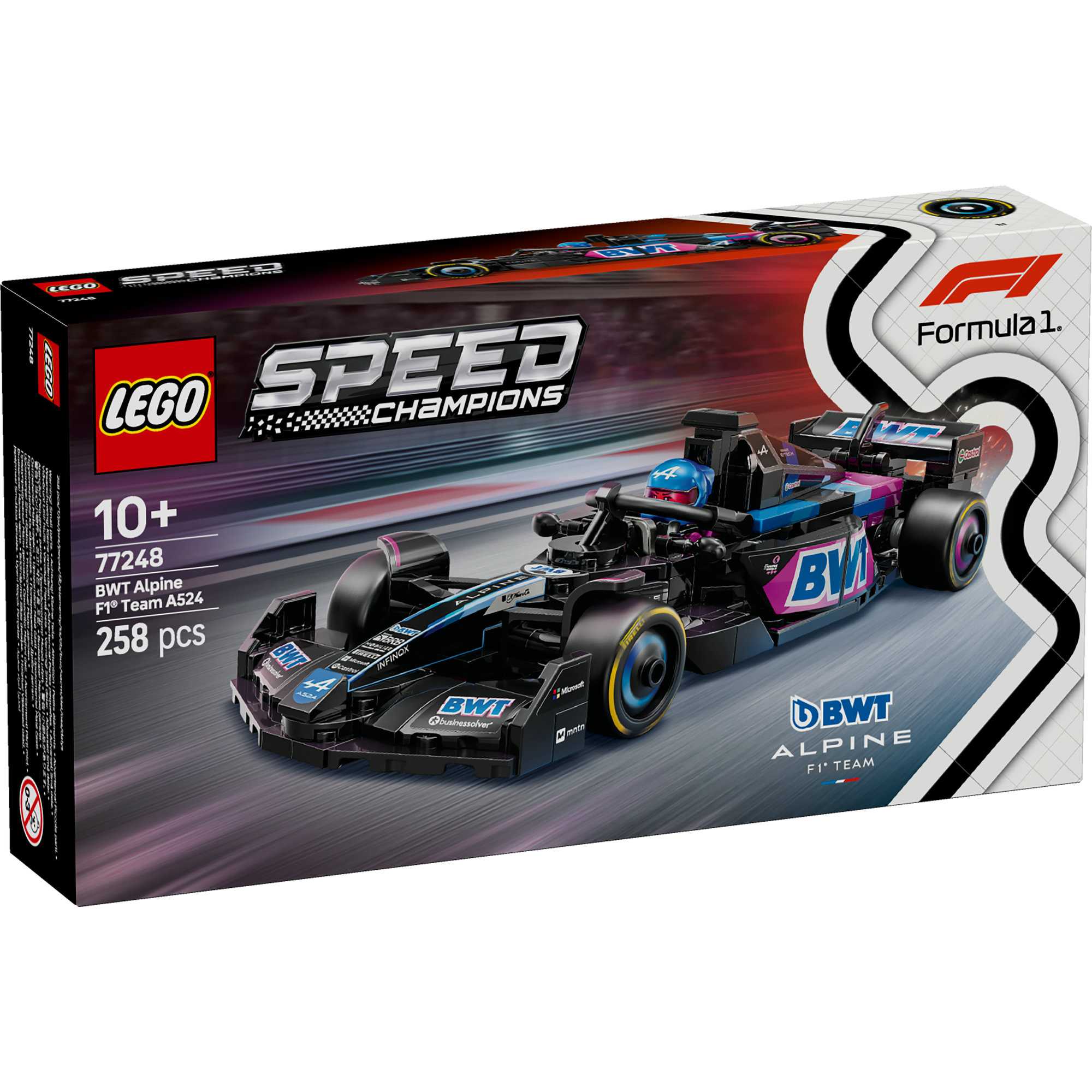 LEGO 77248 BWT Alpine F1 Team A524 Race Car