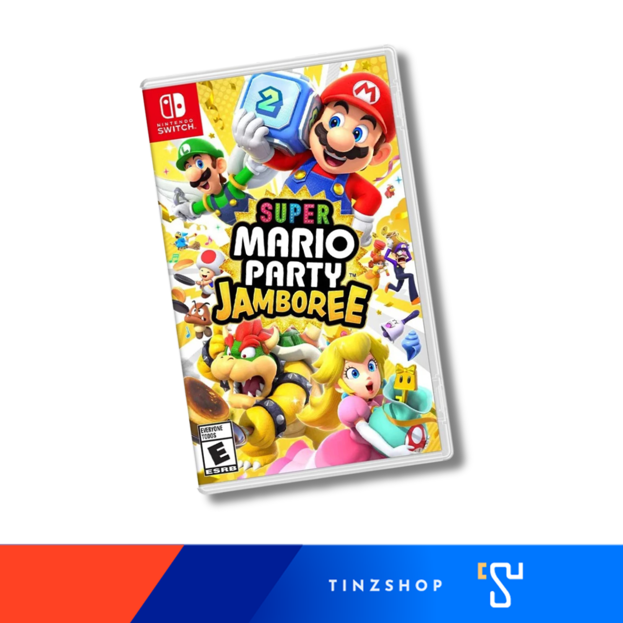 [เกมใหม่ ขายดี] Nintendo Switch Game Super Mario Party Jamboree Zone Asia