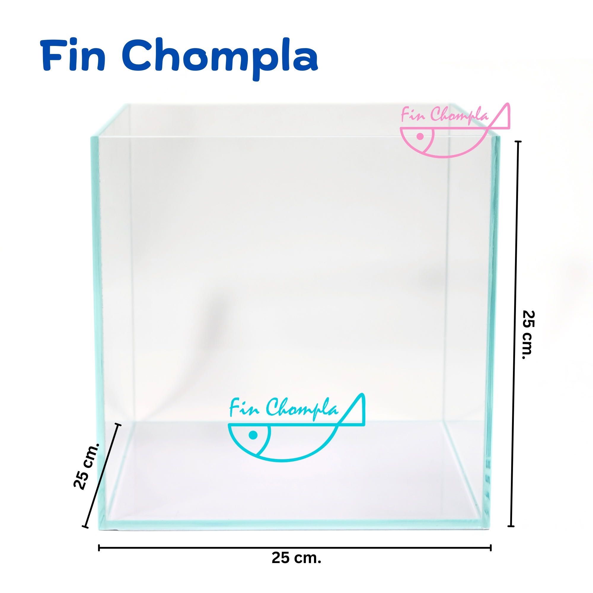 ตู้ลูกเต๋า กระจกใสพิเศษ  25X25X25  Cube Tank 