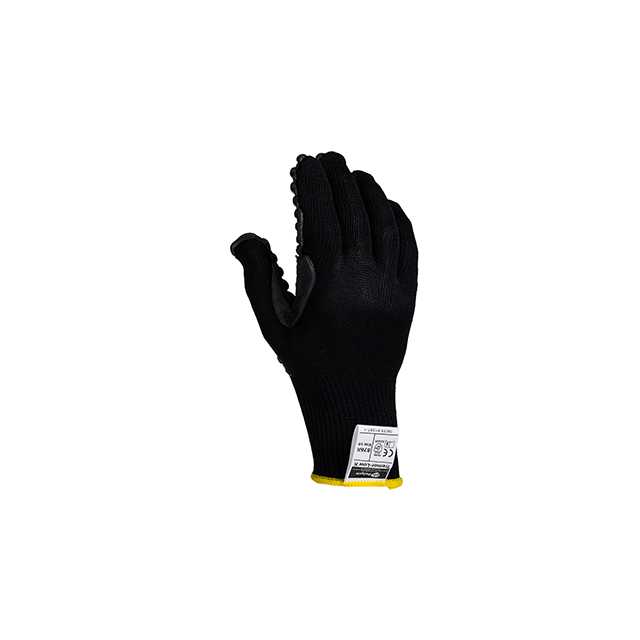 PPE-Polyco Healthline Black Anti-Vibration Precision Handling Gloves, Size 10