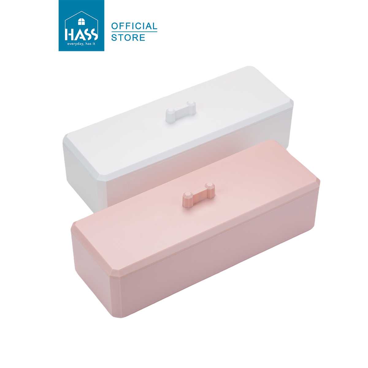 กล่องใส่ของแบบยาวพร้อมฝาปิด Storage Box