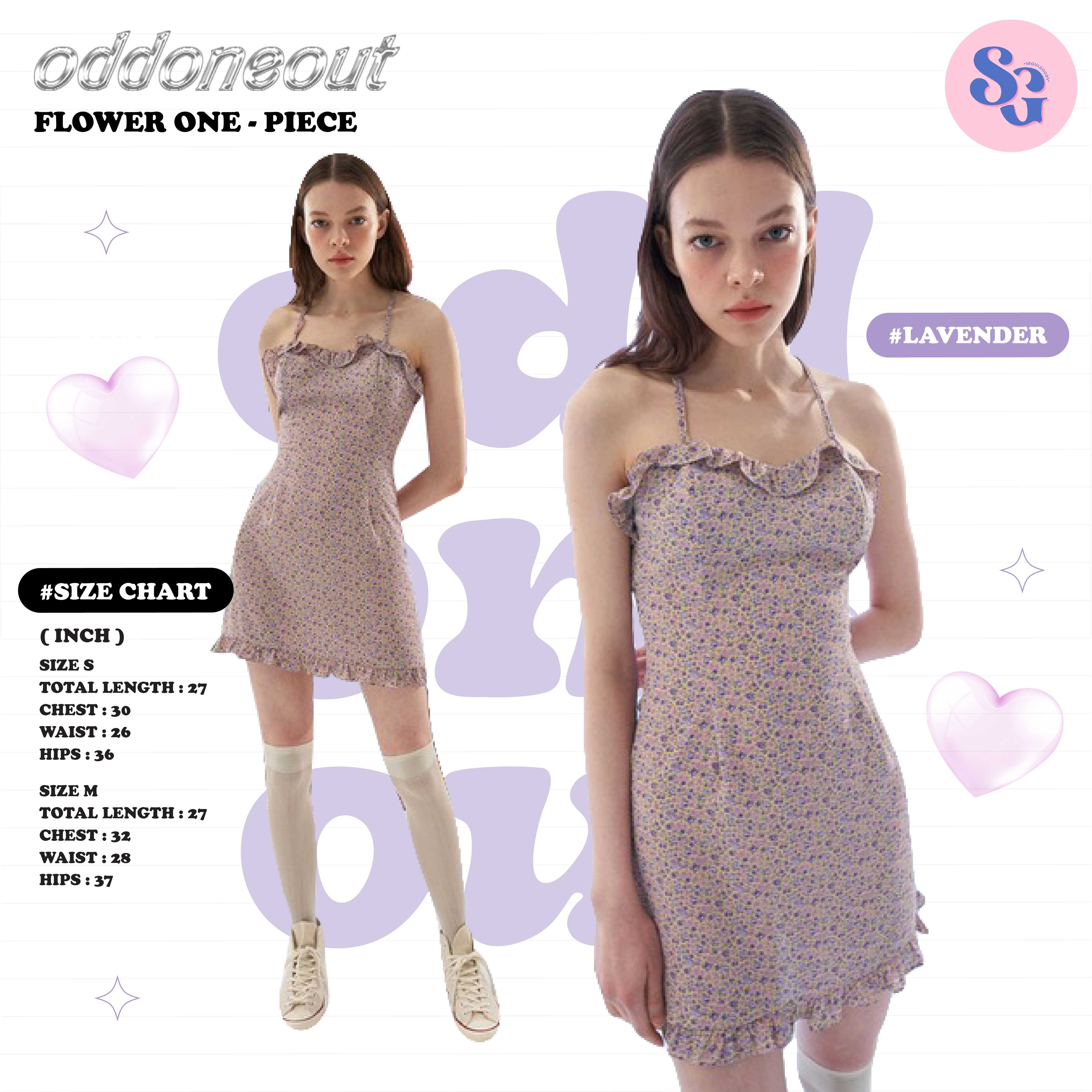ODDONEOUT - Flower 0ne-Piece