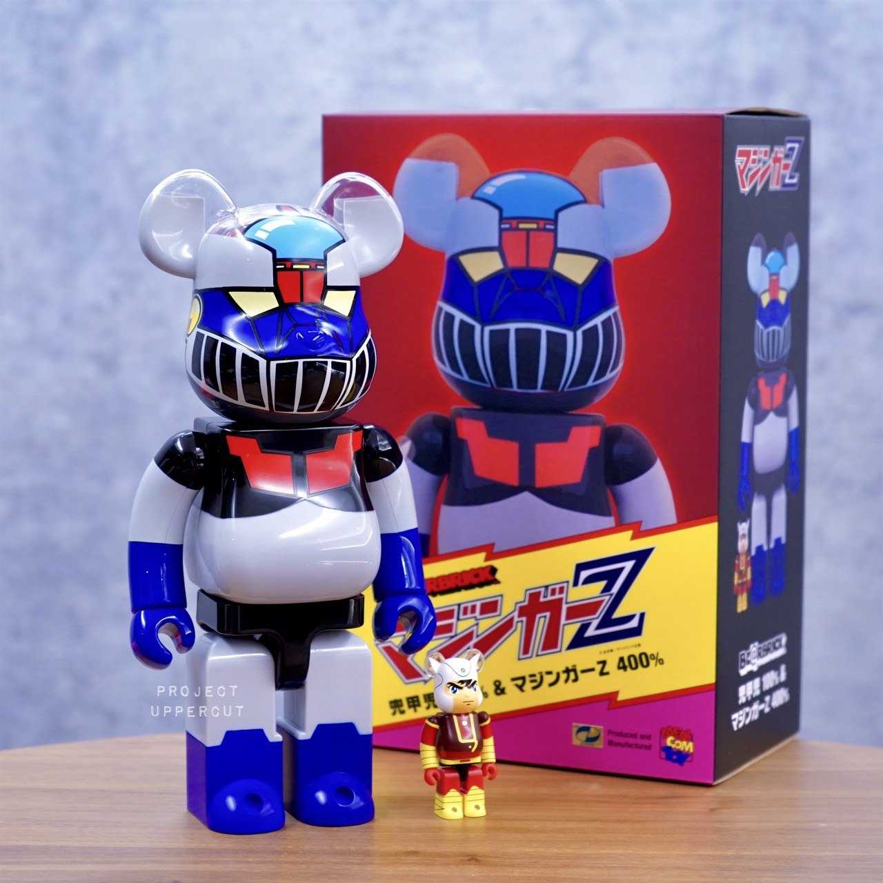 BE@RBRICK 400% Mazinger Z + 100% Kouji Kabuto (2020) [New]