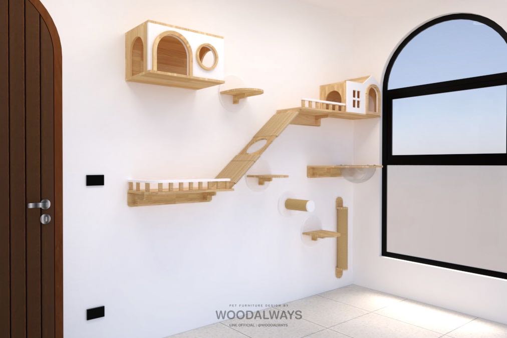 ชุดเฟอร์นิเจอร์ติดผนัง | Catwall-17