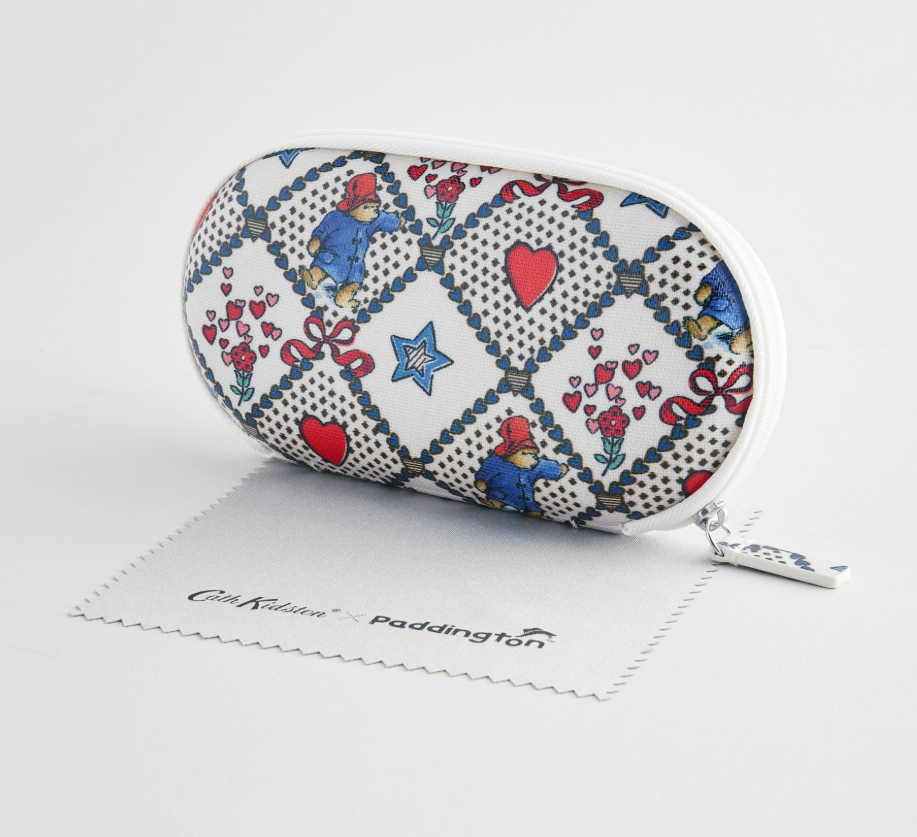 Paddington Check Glasses Case