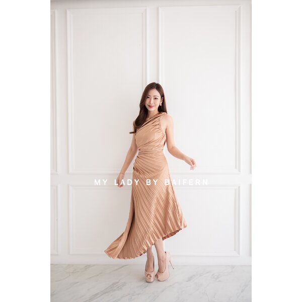 ชุดเดรสไปงานแต่ง ชุดออกงาน MY LADY BY BAIFERN - ML0459