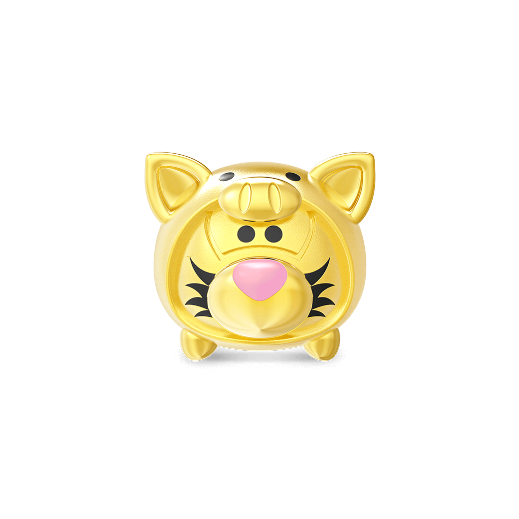 Disney Tsum Tsum Tigger Pig Charm