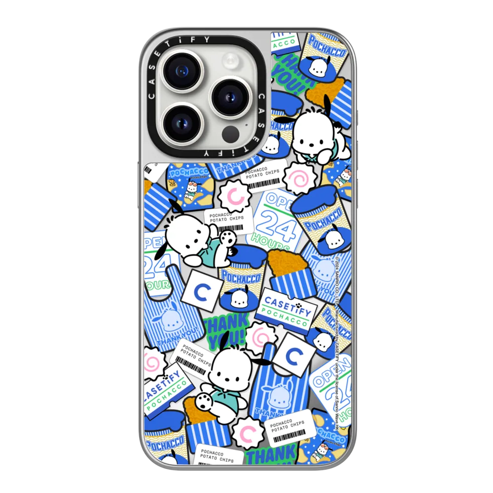 [พร้อมส่ง] CASETiFY | Pochacco Sticker Case