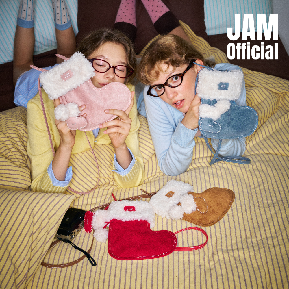 JAM | MUVA - Stockie - กระเป๋าสะพายครอสบอดี้ หนังกลับสังเคราะห์ ทรงถุงเท้า