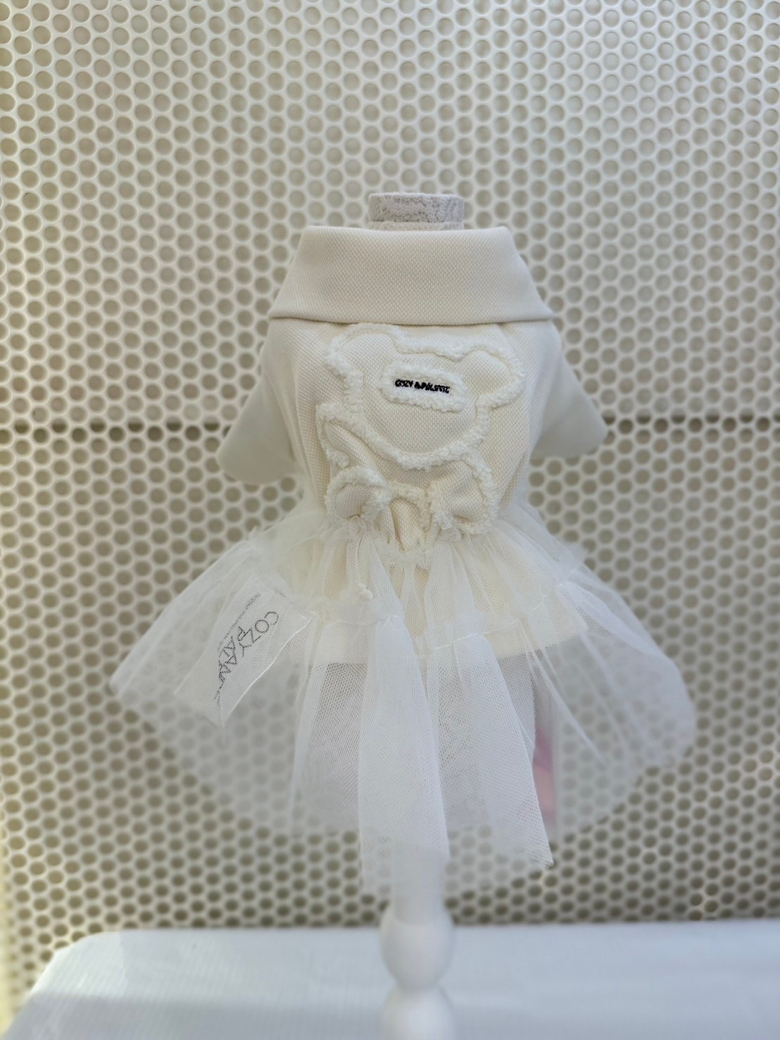 Cozyn (SM) Short Sleeved White Tutu