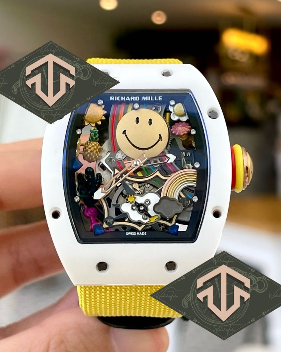 Richard Mille x Smiley “RM88” Tourbillion Swiss Movement
