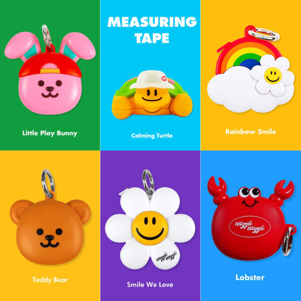 WiggleWiggle: สายวัด +พวงกุญแจห้อยกระเป๋าได้