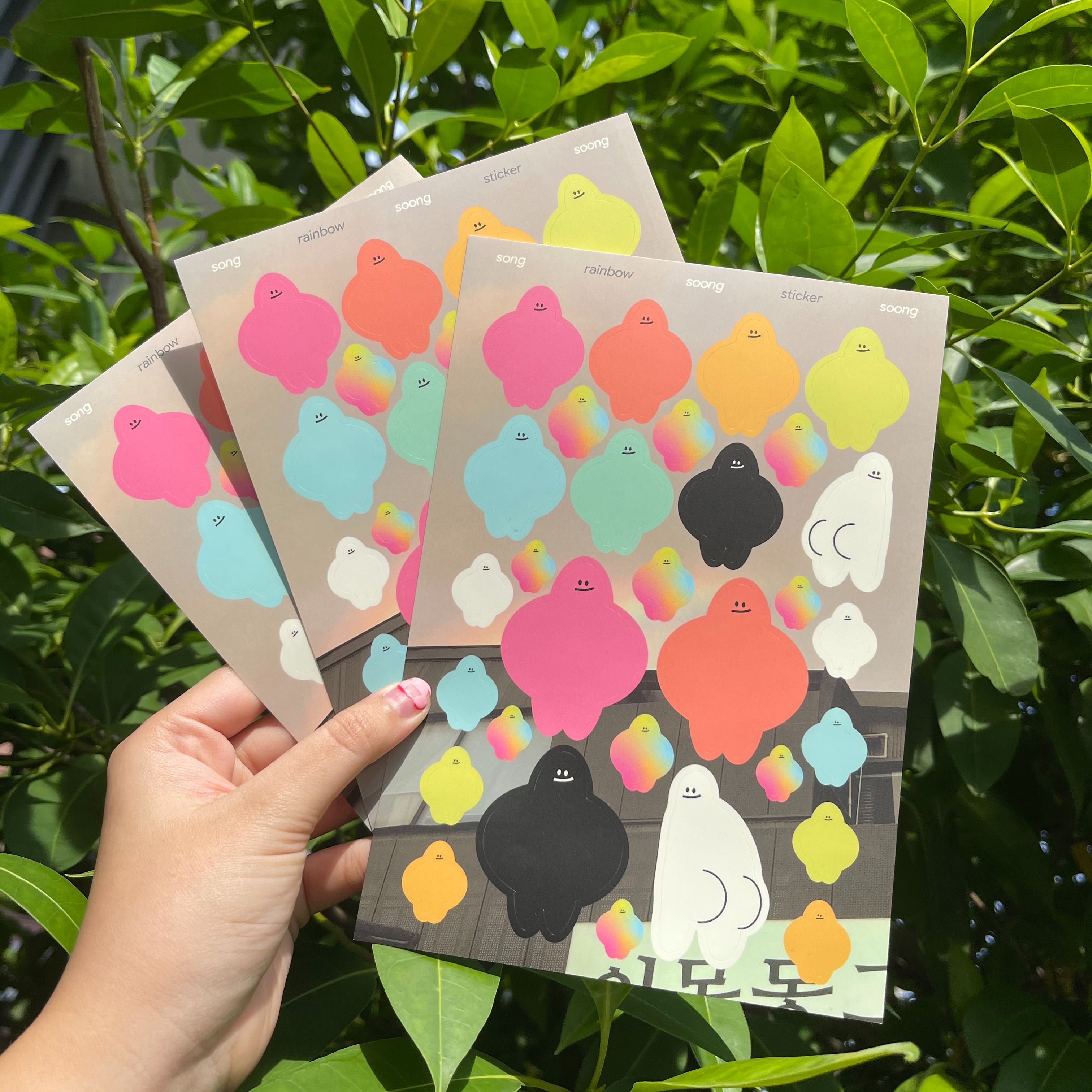 Rainbow sticker