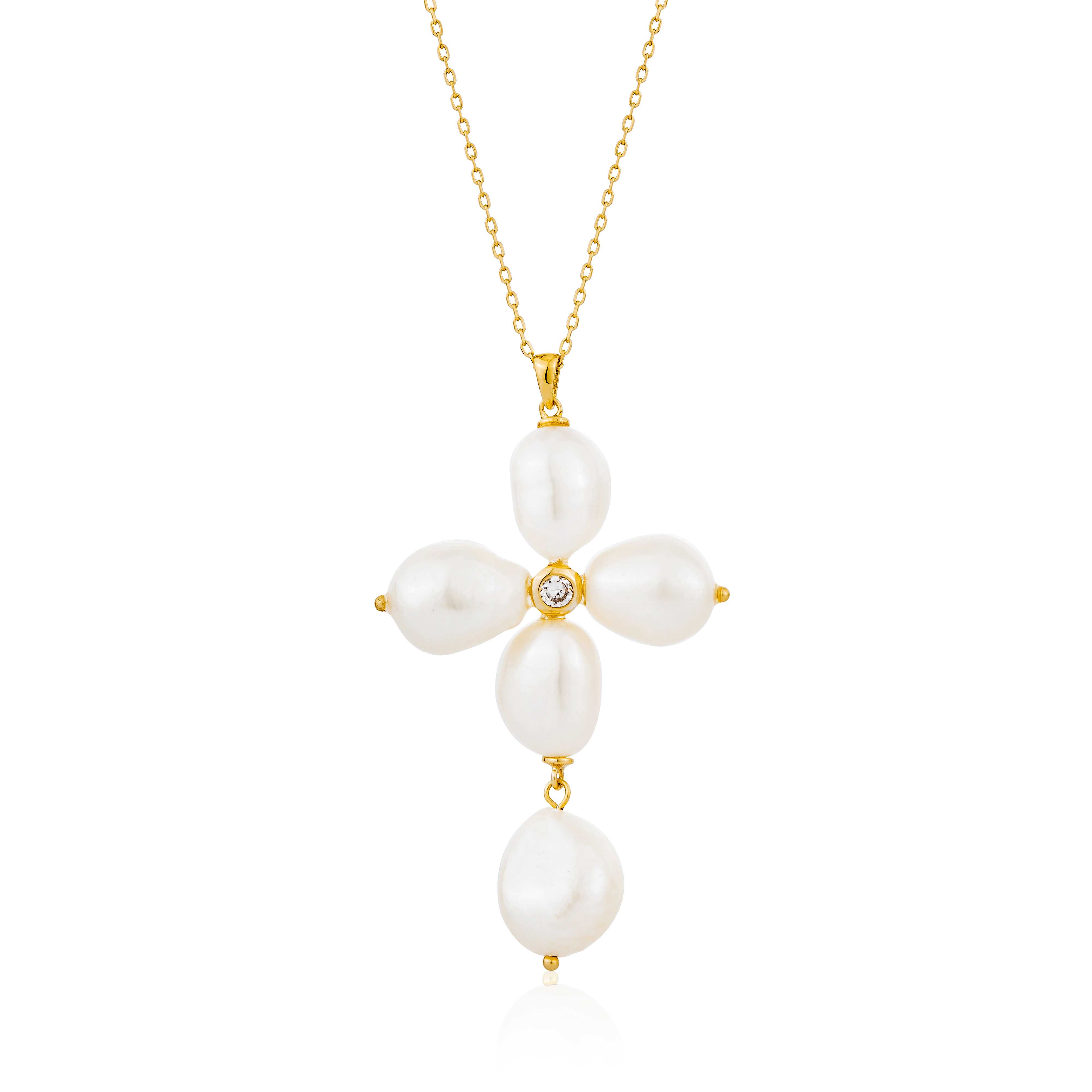 MERI CROSS NECKLACE
