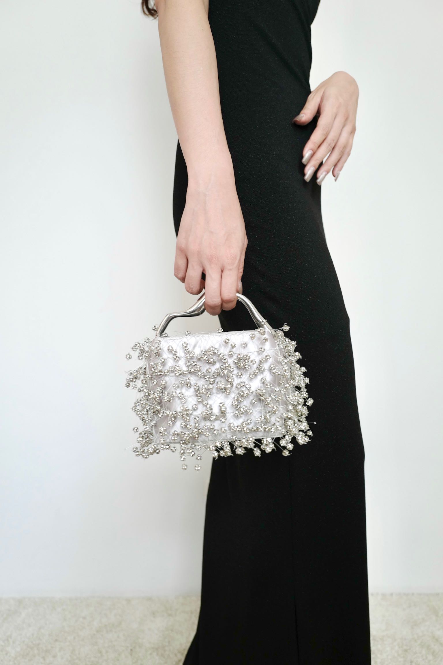 Cult Gaia SOLENE MINI BAG - CLEAR