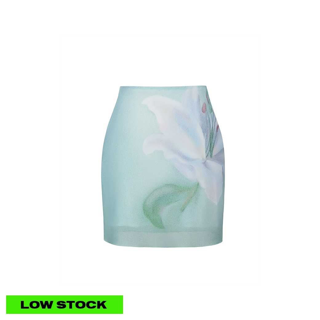 ISLA MINI SKIRT - GREEN