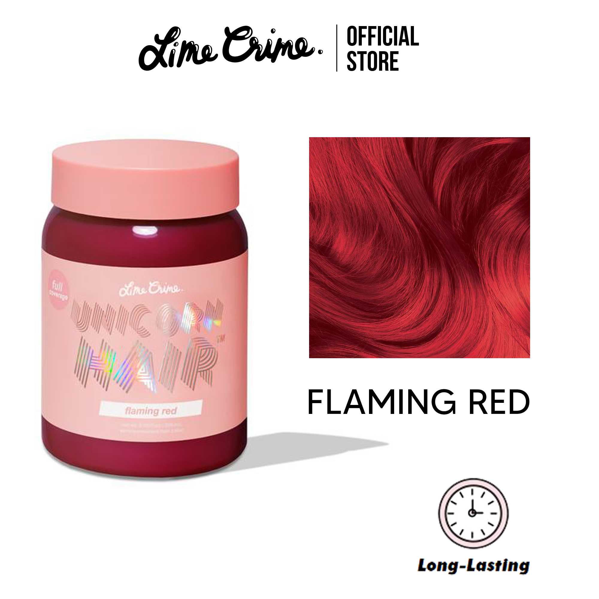 Lime Crime Unicorn Hair สี Flaming Red By Lime Crime Thailand