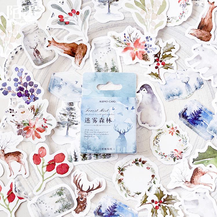 สติ๊กเกอร์กล่อง snow