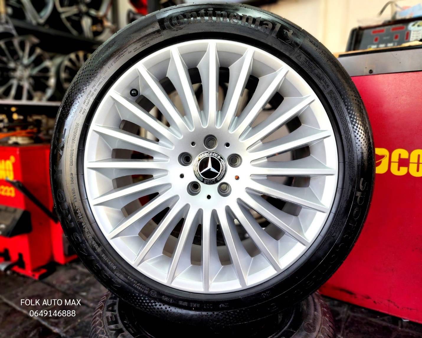 ปี 23 Mercedes Benz แท้ S Class ขอบ 19 สภาพสวยไม่มีรอย พร้อมยาง ปี23 1549368 91100368 91094368