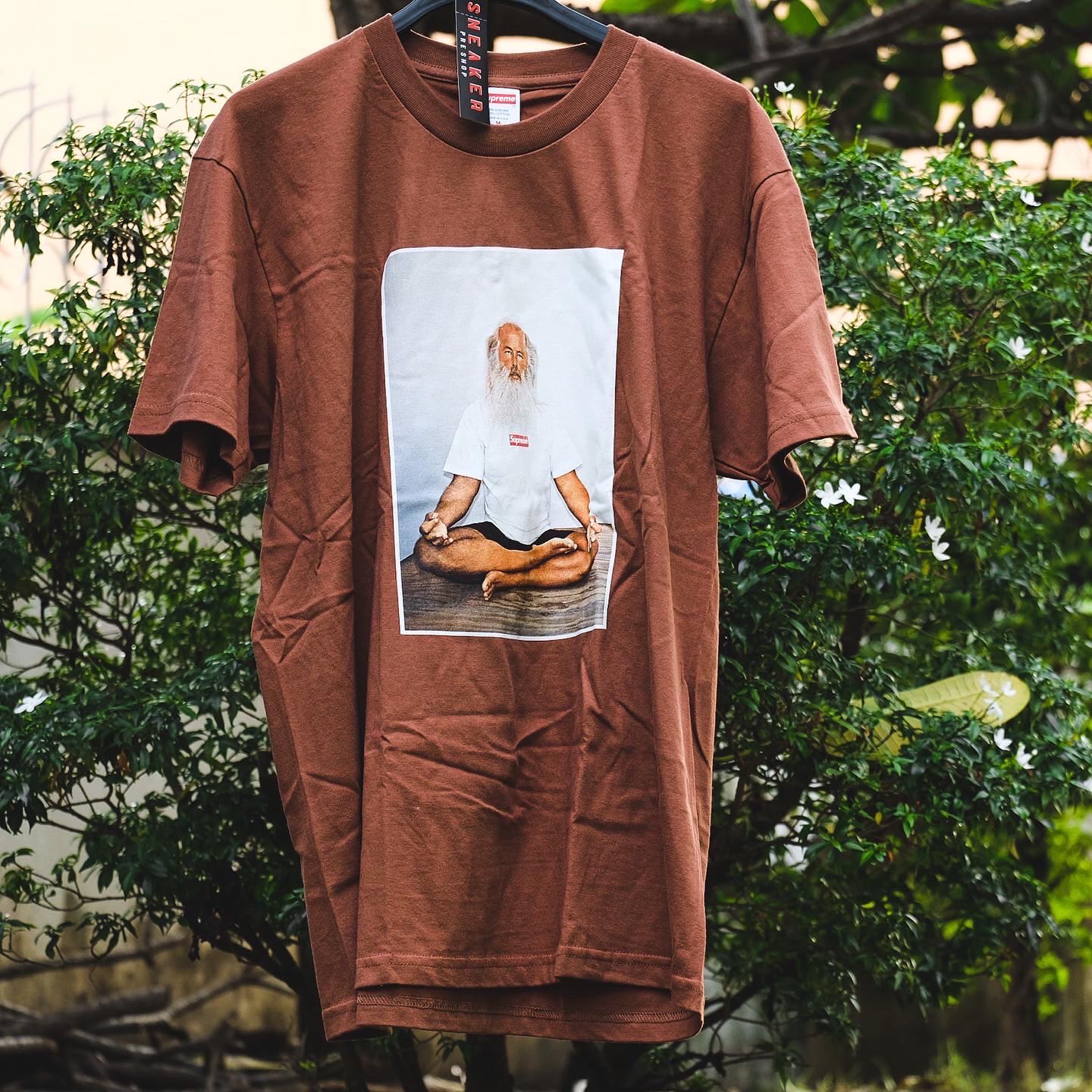 Supreme “Rick Rubin” Brown Tee 