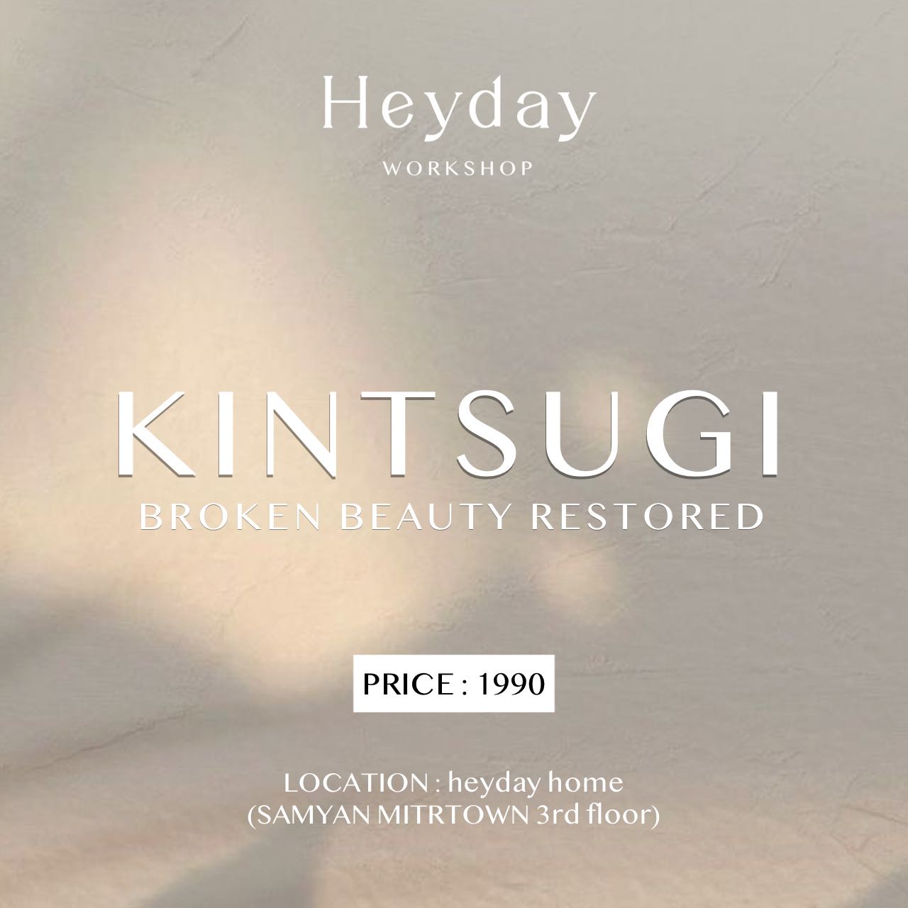 KINTSUGI | Art of repairing ceramics into beauty