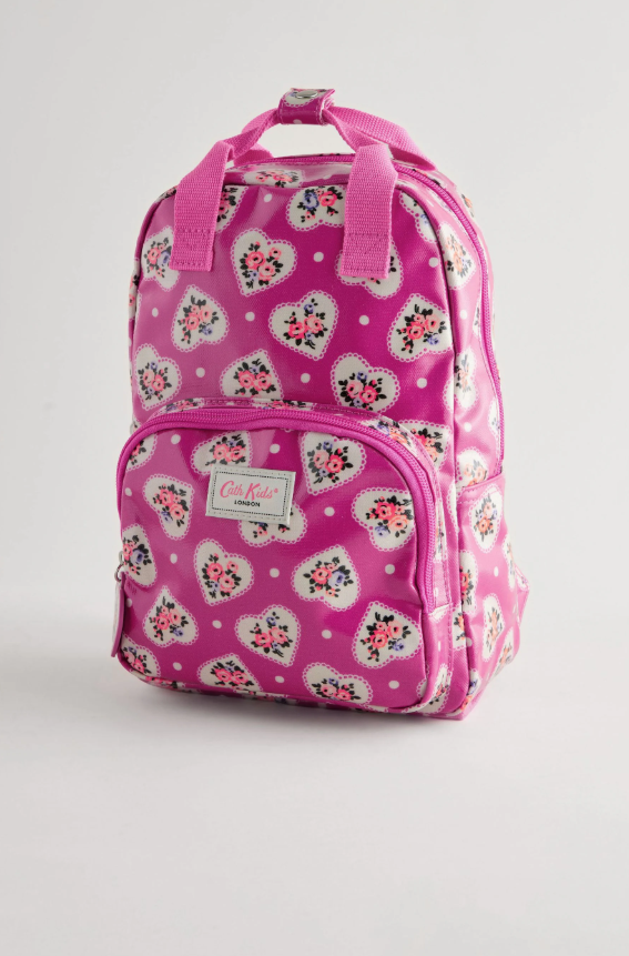 Kids Medium Backpack Lace Hearts