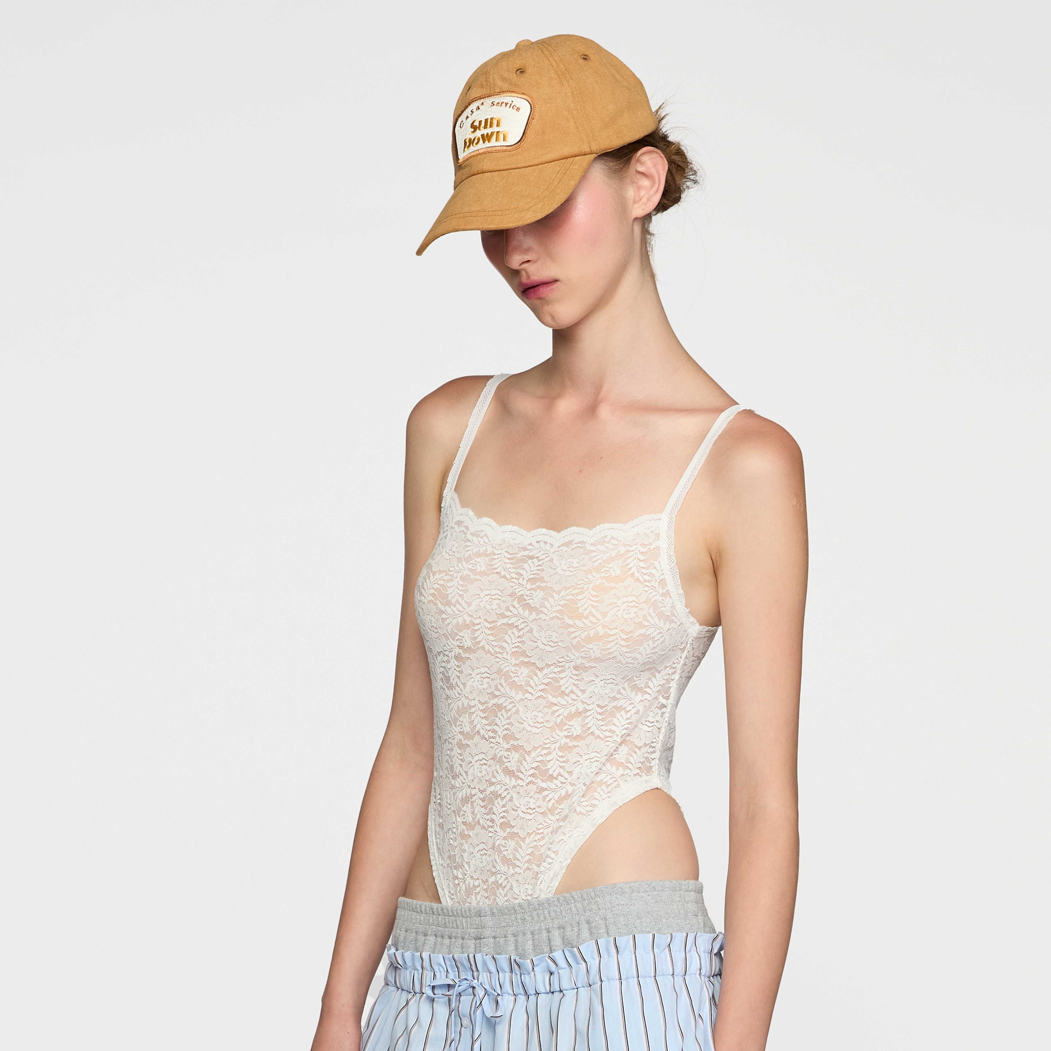 LACE BODYSUIT (OFF WHITE)