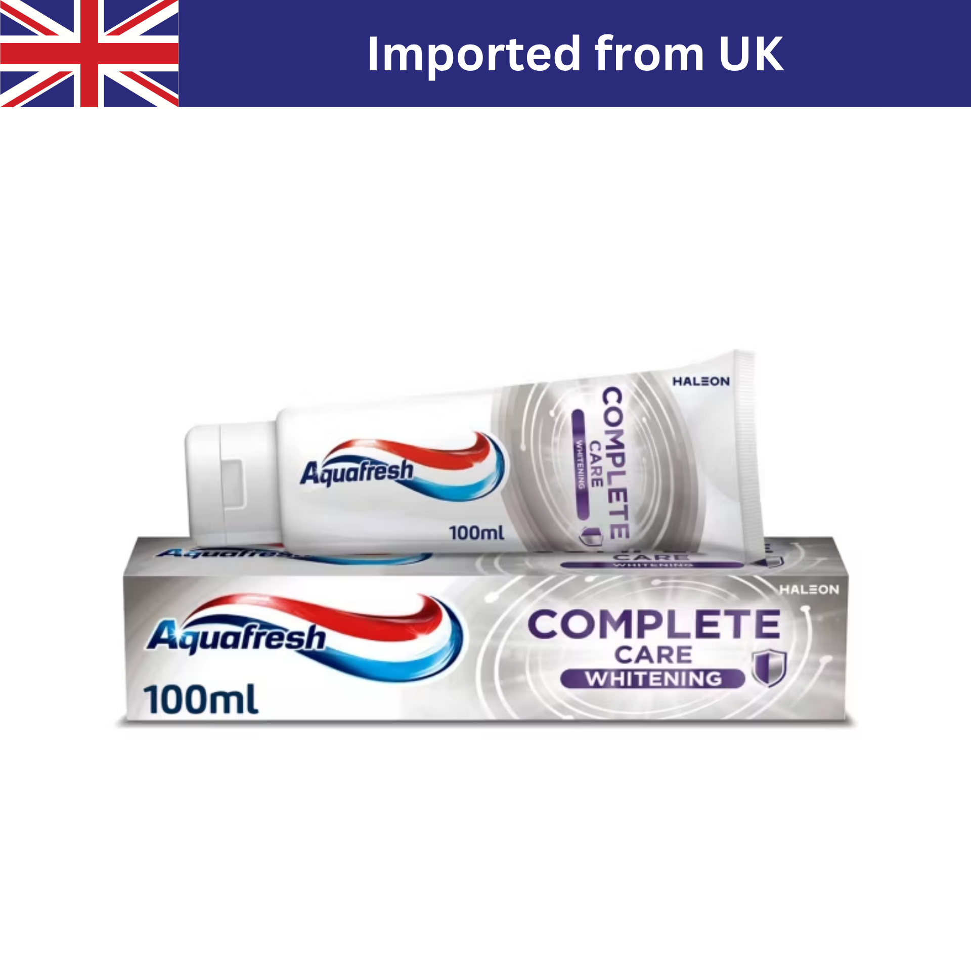 ยาสีฟัน Aquafresh Toothpaste Complete Care Whitening 100 ml