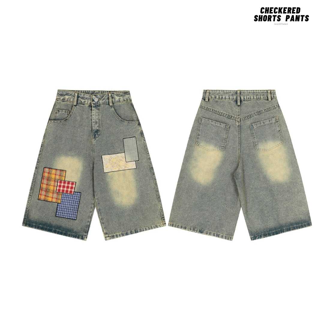 Jeera168 | Checkered Shorts Pants (พรีออเดอร์)