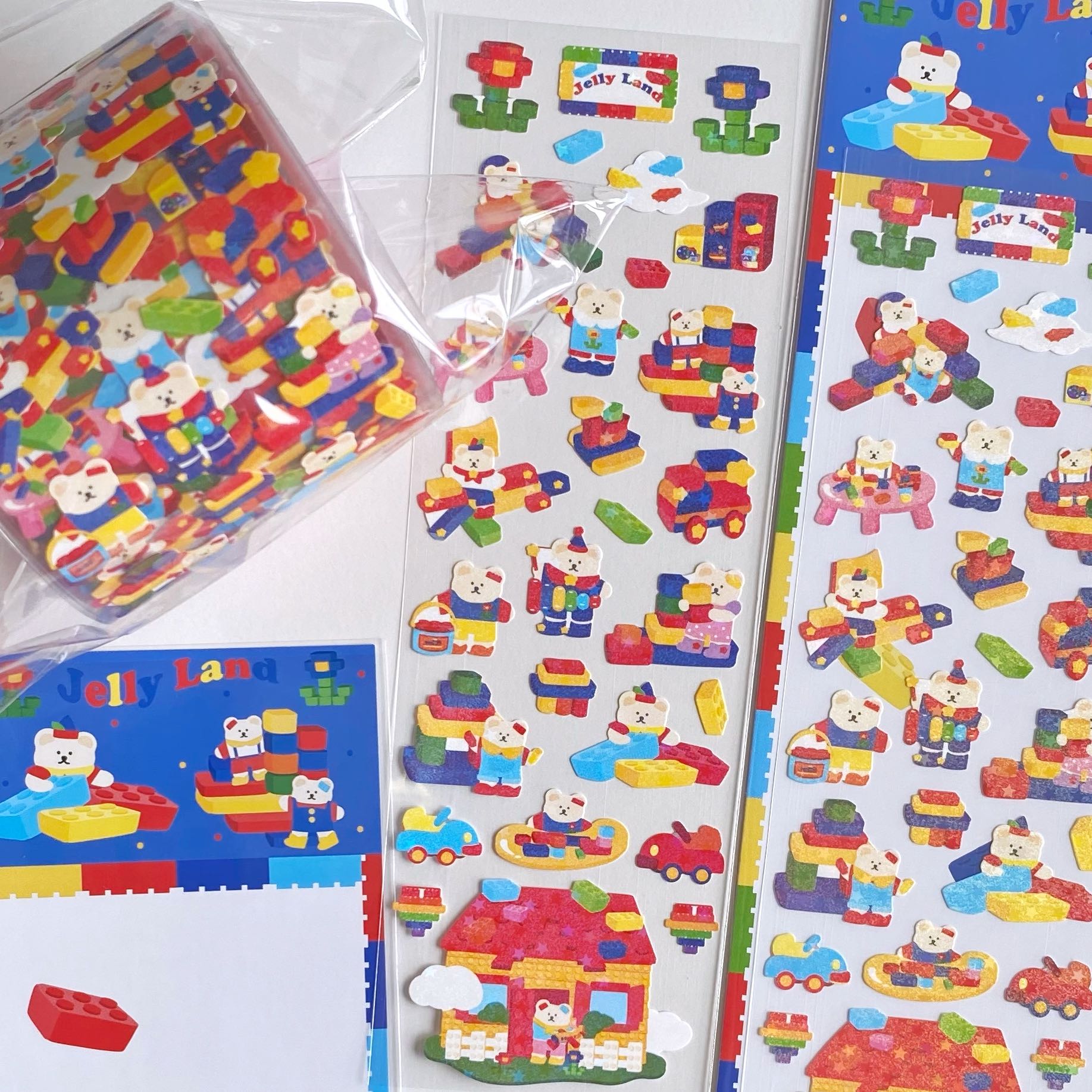 Jellyland sticker roll