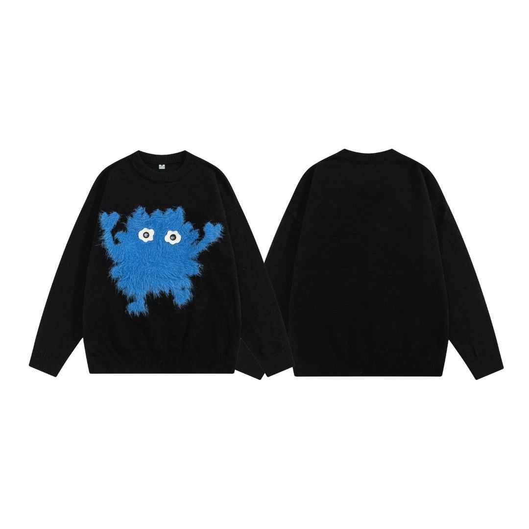 (พร้อมส่ง) Jeera168 | Blue Monster Sweater