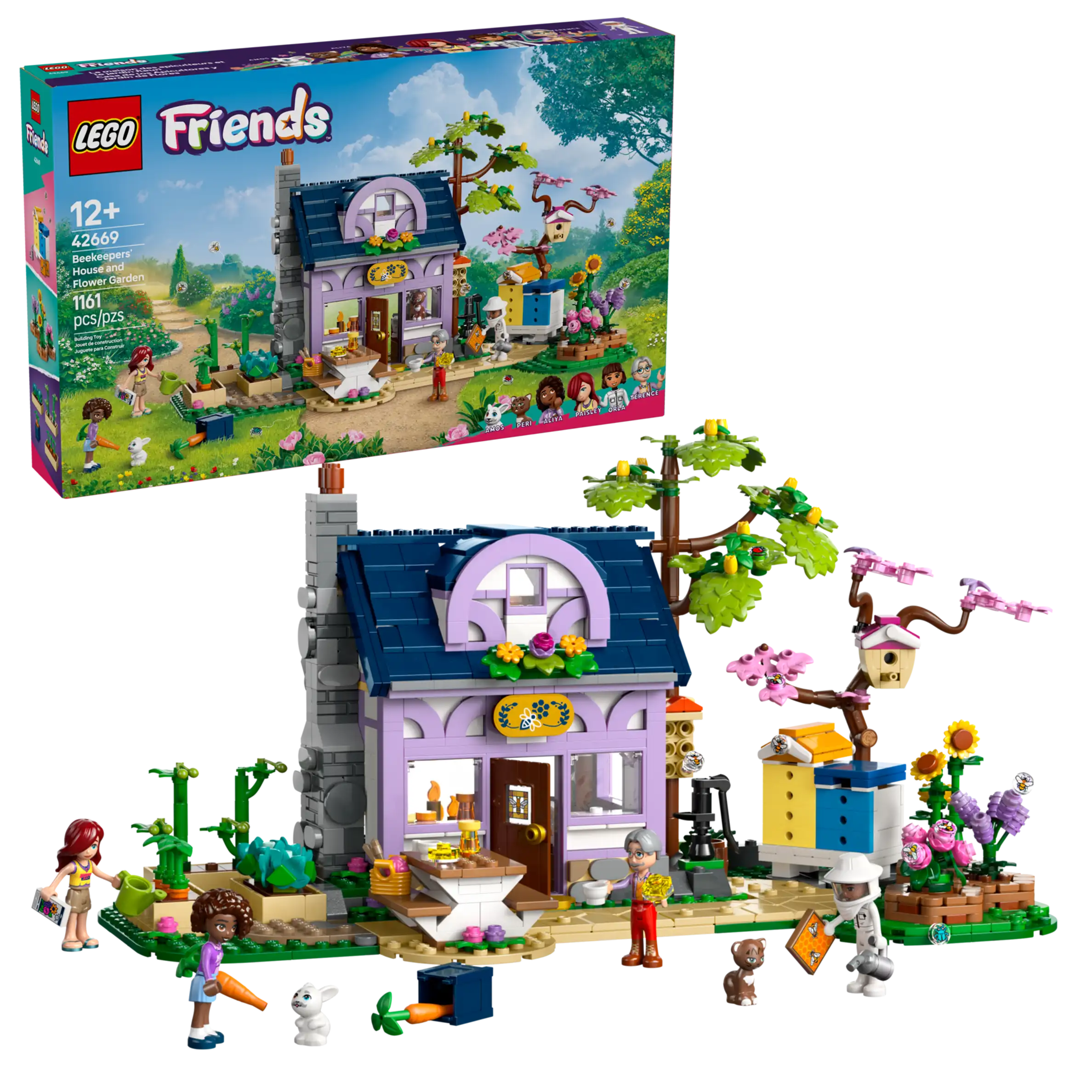 LEGO 42669 Beekeepers' House and Flower..(สินค้าซื้อแล้วไม่รับเปลี่ยนคืน)