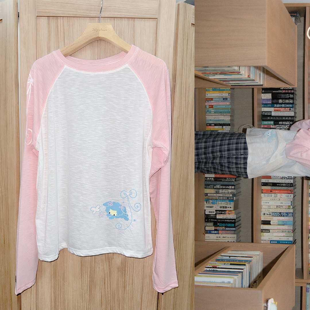 (InHerDaydream) - CLOUDY raglan tshirt