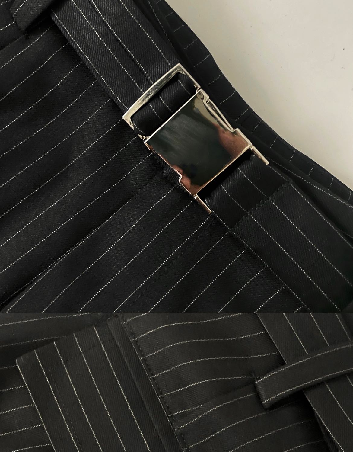 JS31 STRIPED BLACK (สินค้าสั่งตัด 5-7 วัน)