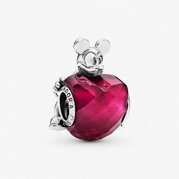 Disney Mickey Mouse & Heart Charm