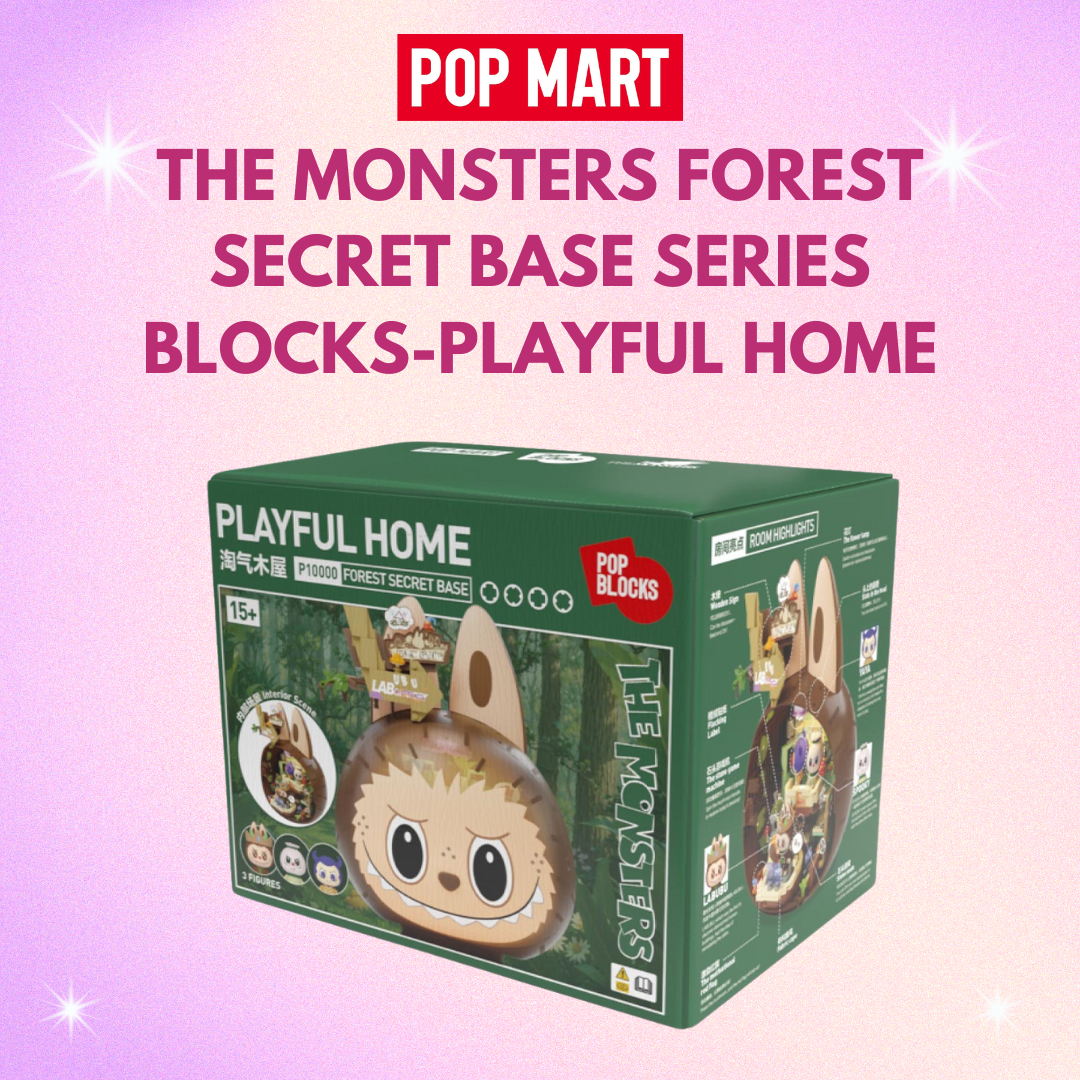 Labubu ลาบูบู้ THE MONSTERS Forest Secret Base : Playful Home P10000 (ส่วนหัว) ของแท้